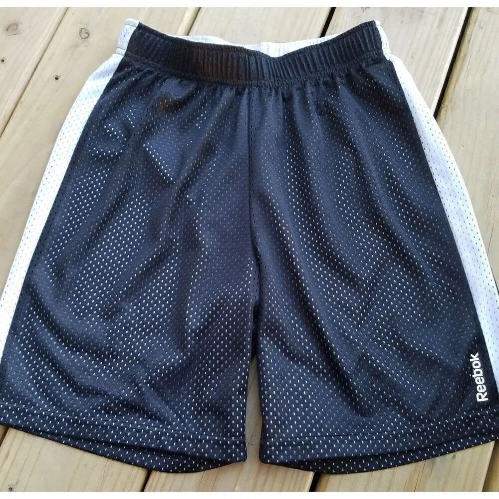Reebok black mesh gym shorts size XS.